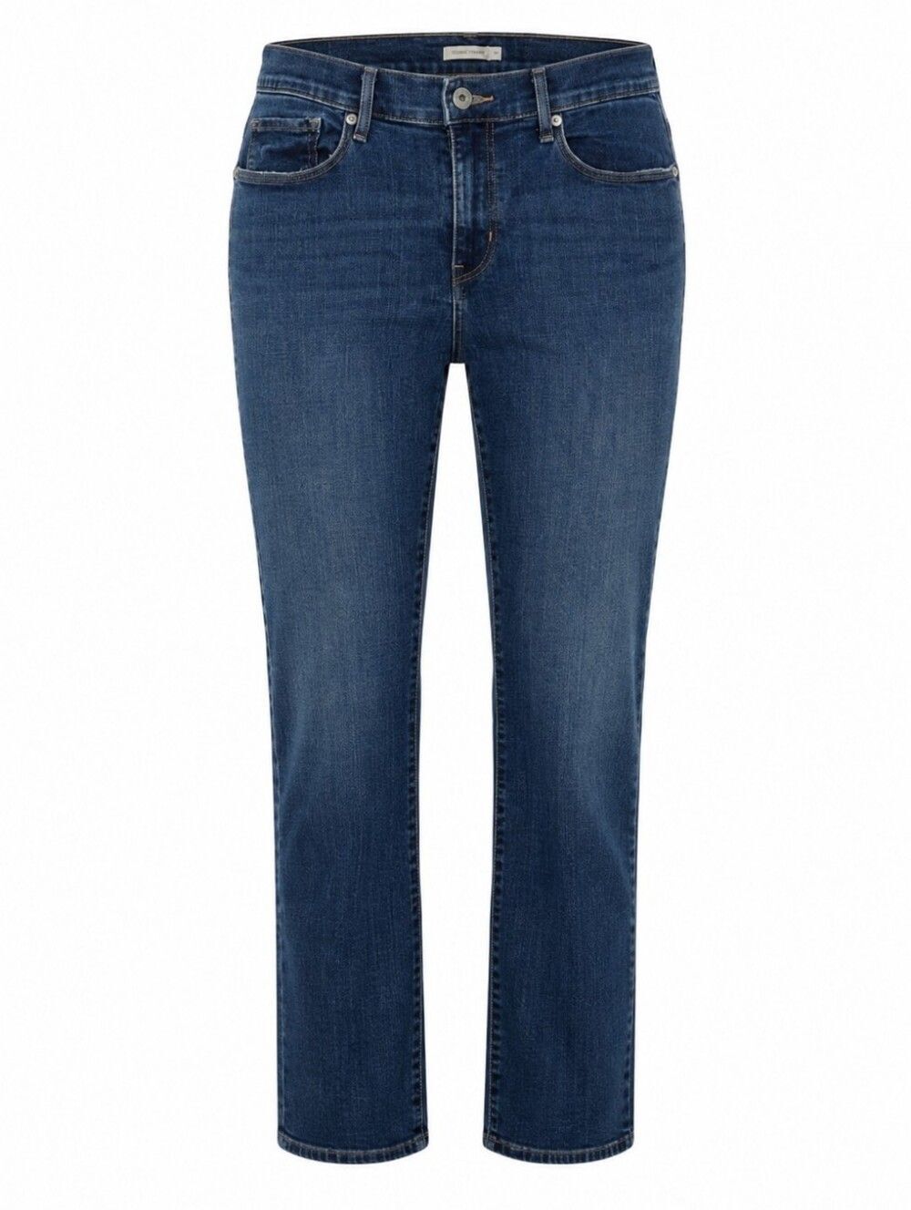 Levi’s Classic Straight Leg Jeans Women’s Size 12 Medium Wash Stretch Denim